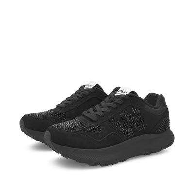 WODEN Mathilde Crystal Sneakers 020 Black