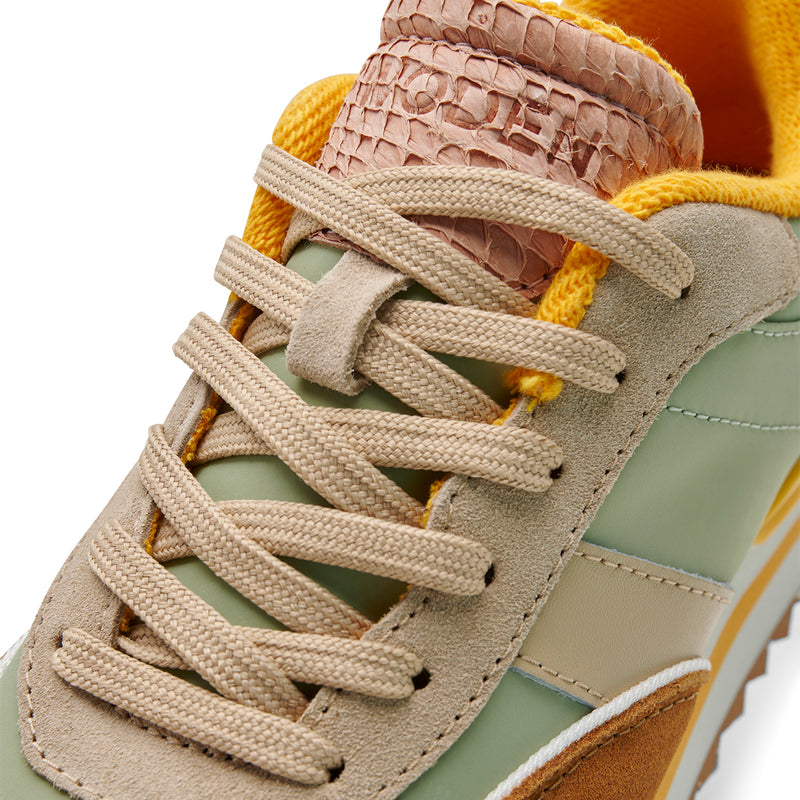 WODEN Nellie II Plateau Sneakers 909 Algae