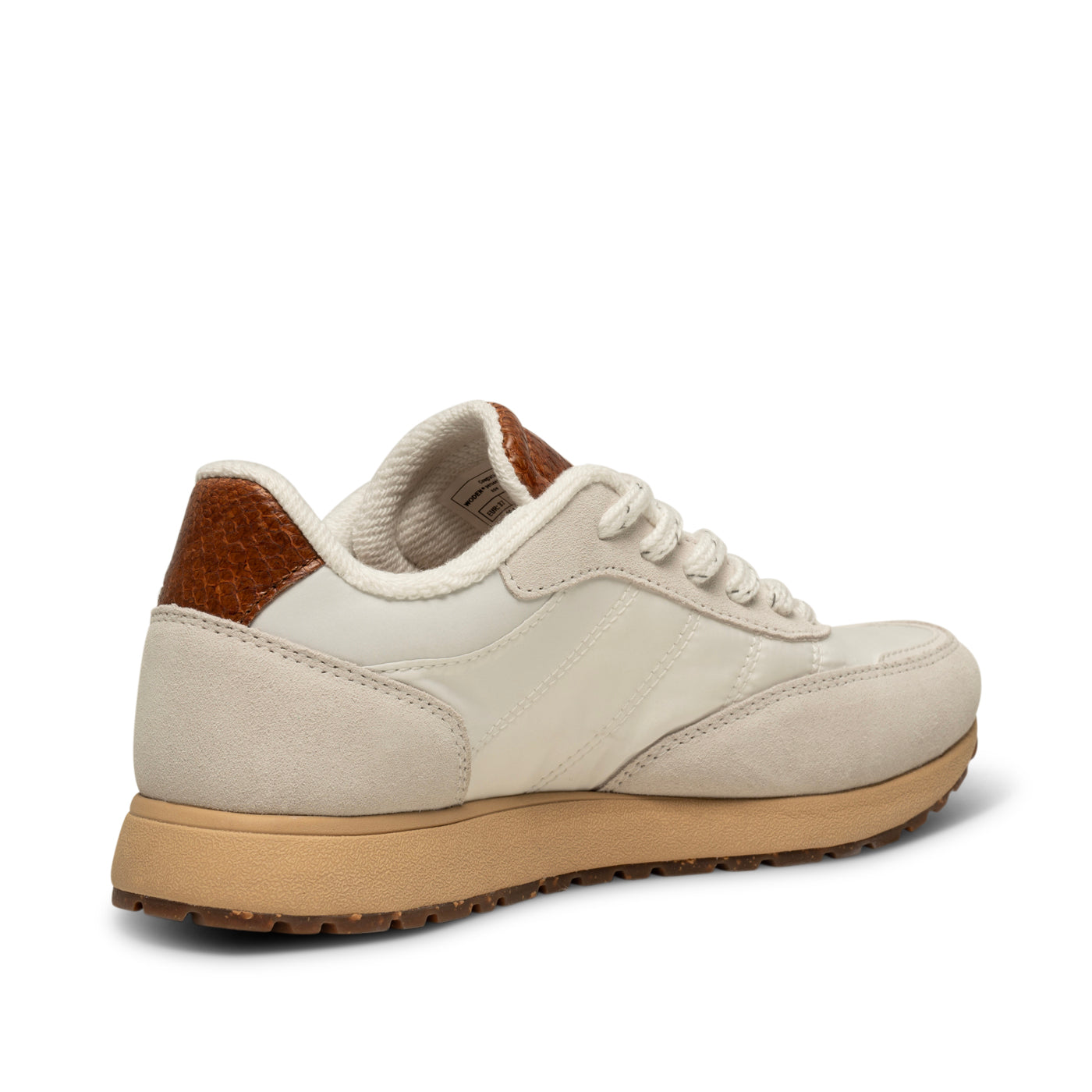 WODEN Nellie Vintage Sneakers 820 Blanc De Blanc/Beige