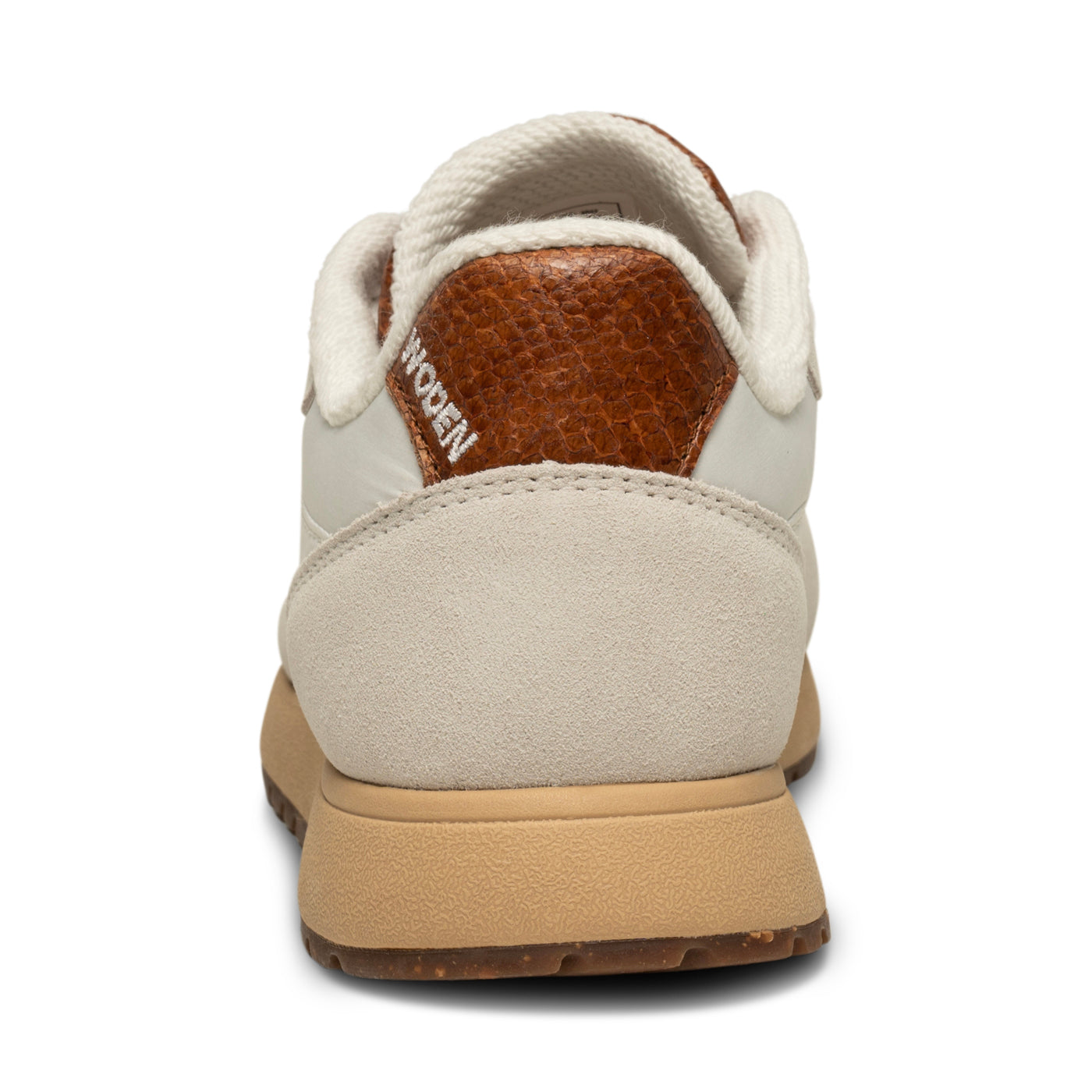 WODEN Nellie Vintage Sneakers 820 Blanc De Blanc/Beige
