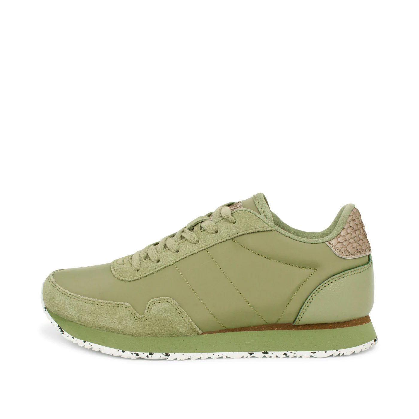Nora III Leather Dusty Olive –