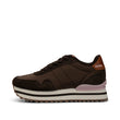 Nora III Leather Plateau - Chocolate