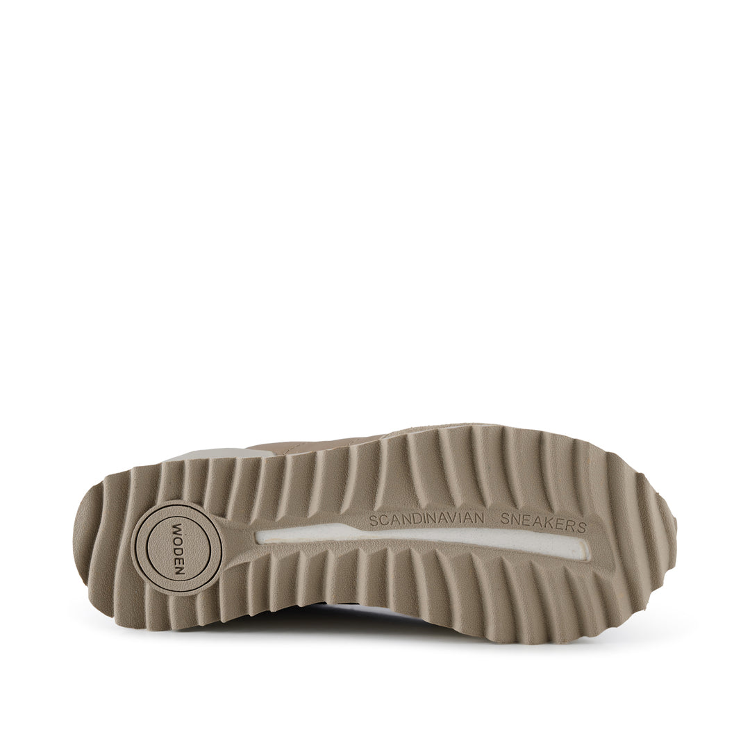Nora III Leather Plateau - Silver Mink – wodenstore.nl