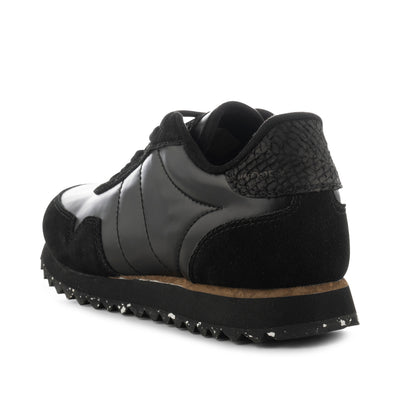 WODEN Nora III Metallic Nylon Sneakers 020 Black