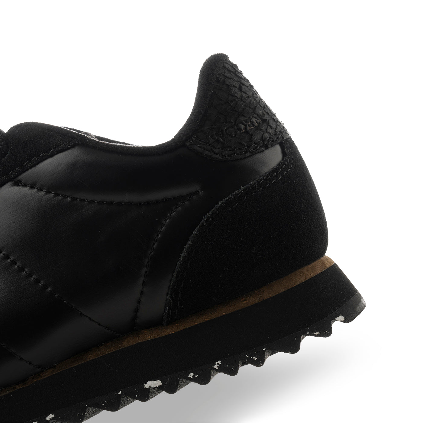 WODEN Nora III Metallic Nylon Sneakers 020 Black