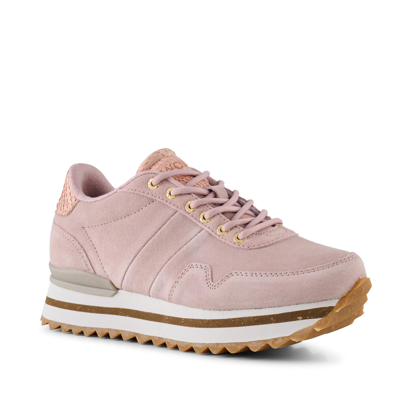 Nora III Suede Plateau Dry Rose - Main Image