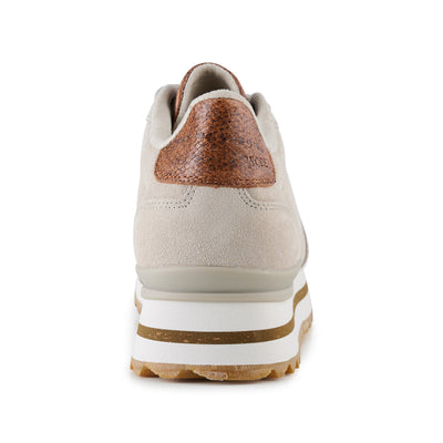 WODEN Nora III Suede Plateau Sneakers 802 Grey Feather