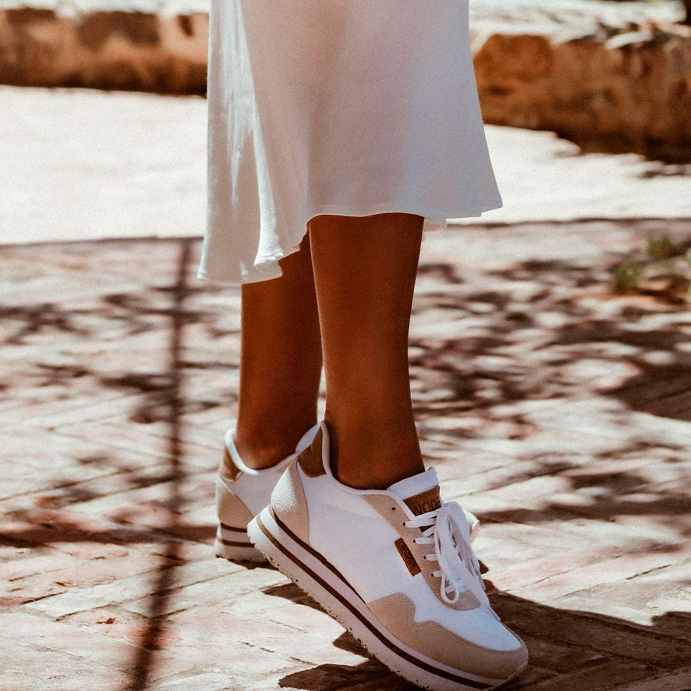 WODEN Nora II Plateau Sneakers 300 Bright White