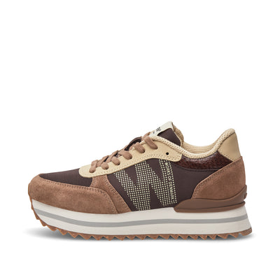 WODEN Ronja Plateau Plateau 550 Chocolate Multi