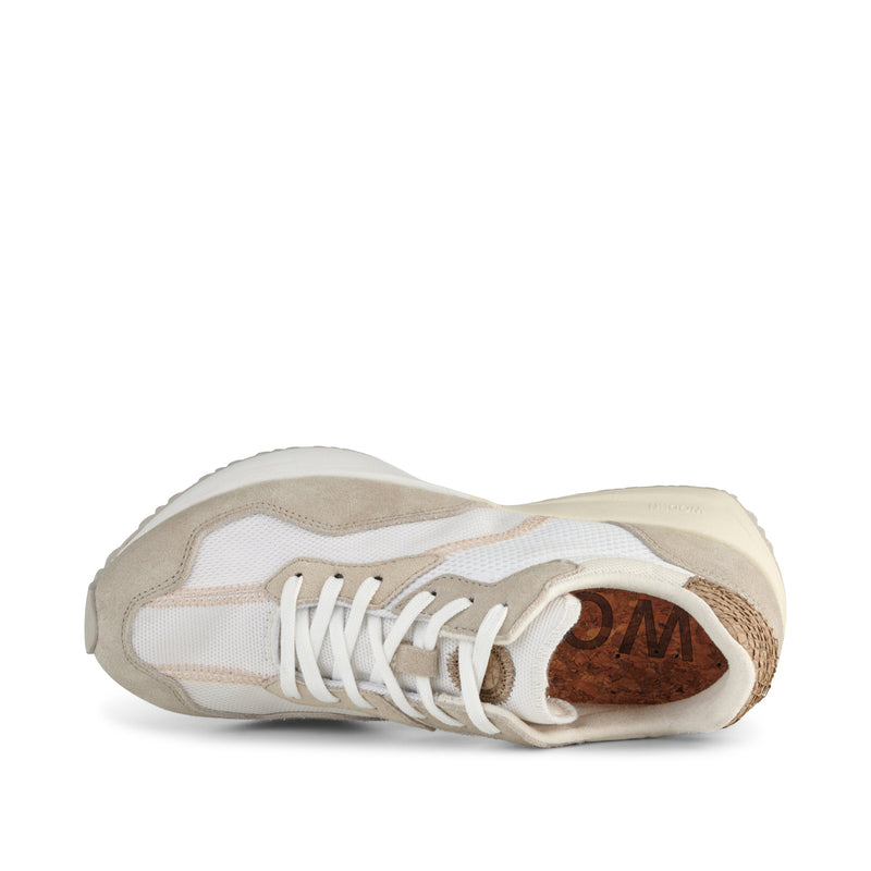 WODEN Rose Textile  Sneakers 774 Whisper White/Silver Lining