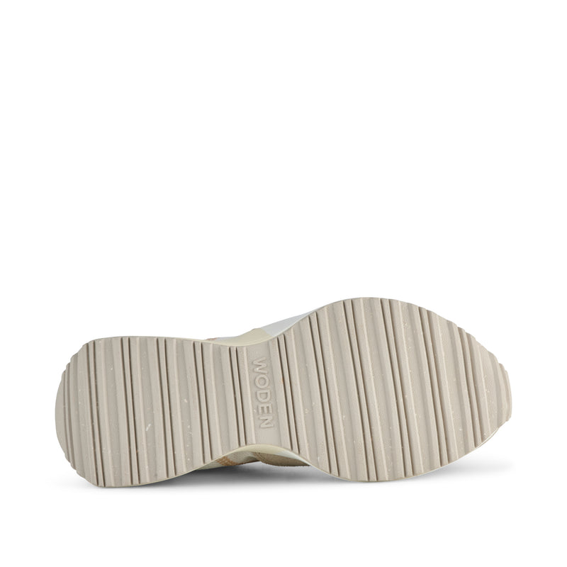 WODEN Rose Textile  Sneakers 774 Whisper White/Silver Lining