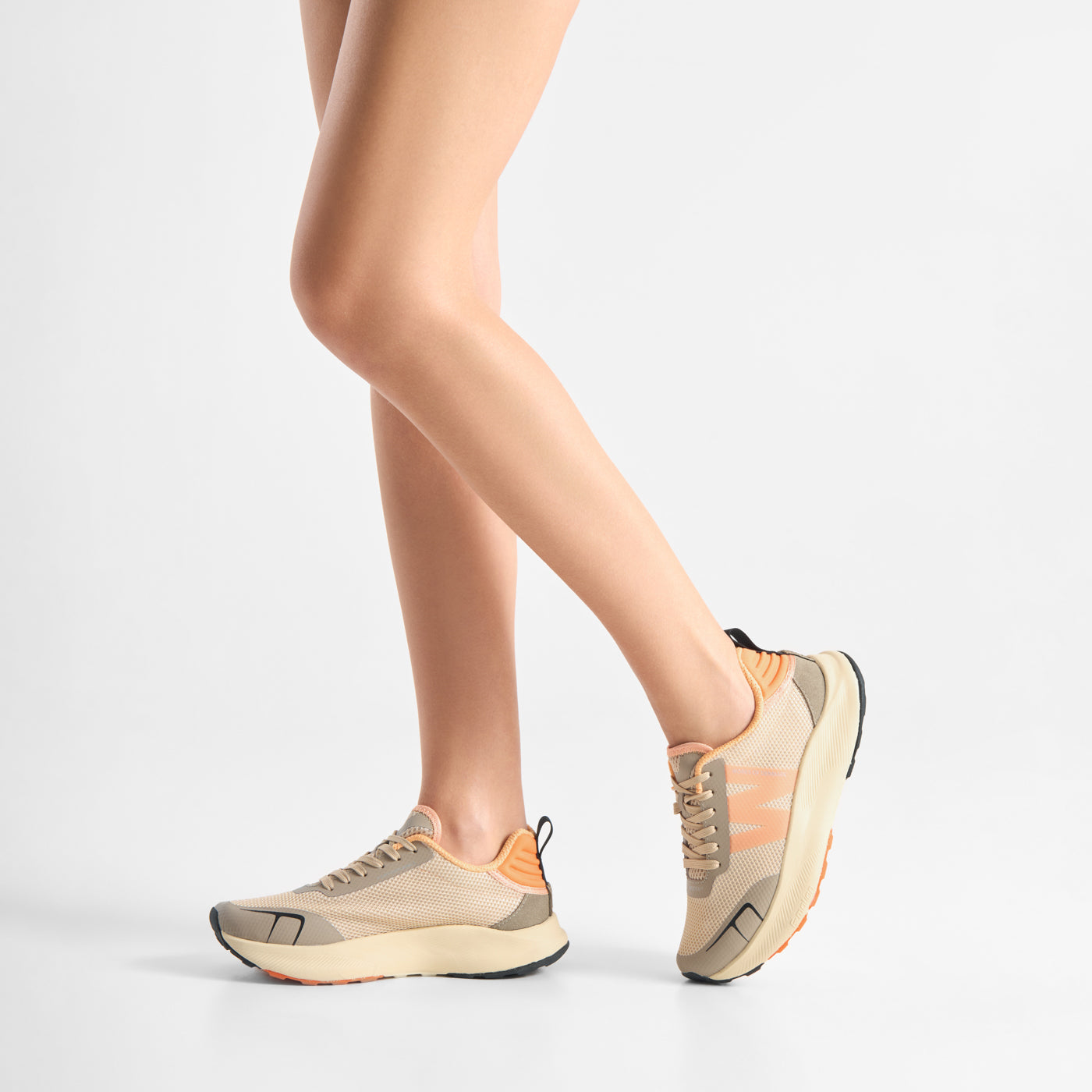 WODEN Sabine Sneakers 386 Coffee Cream/Tiger