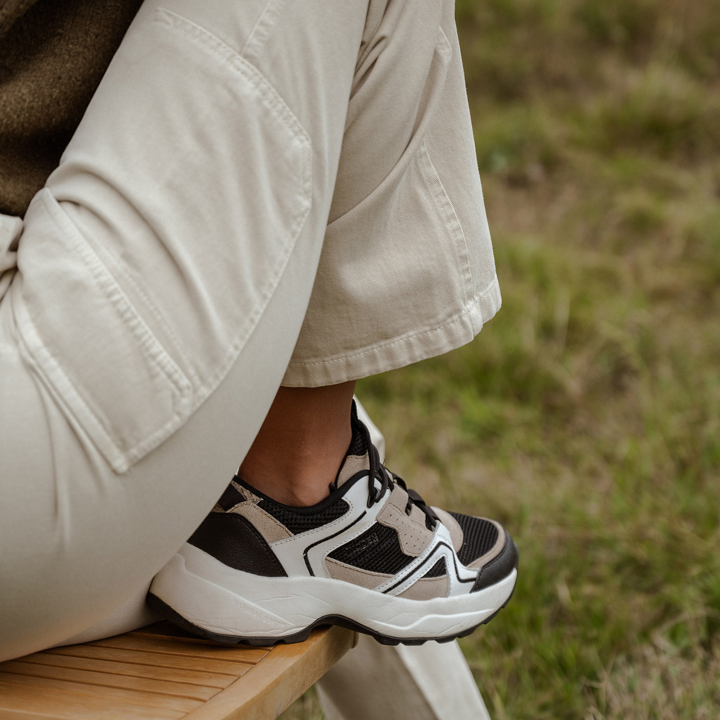 WODEN Sif Tech Sneakers 852 Coffee Cream