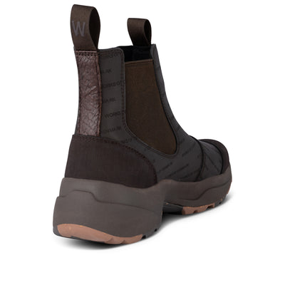 WODEN Siri Heritage Rubber Boots 063 Chocolate