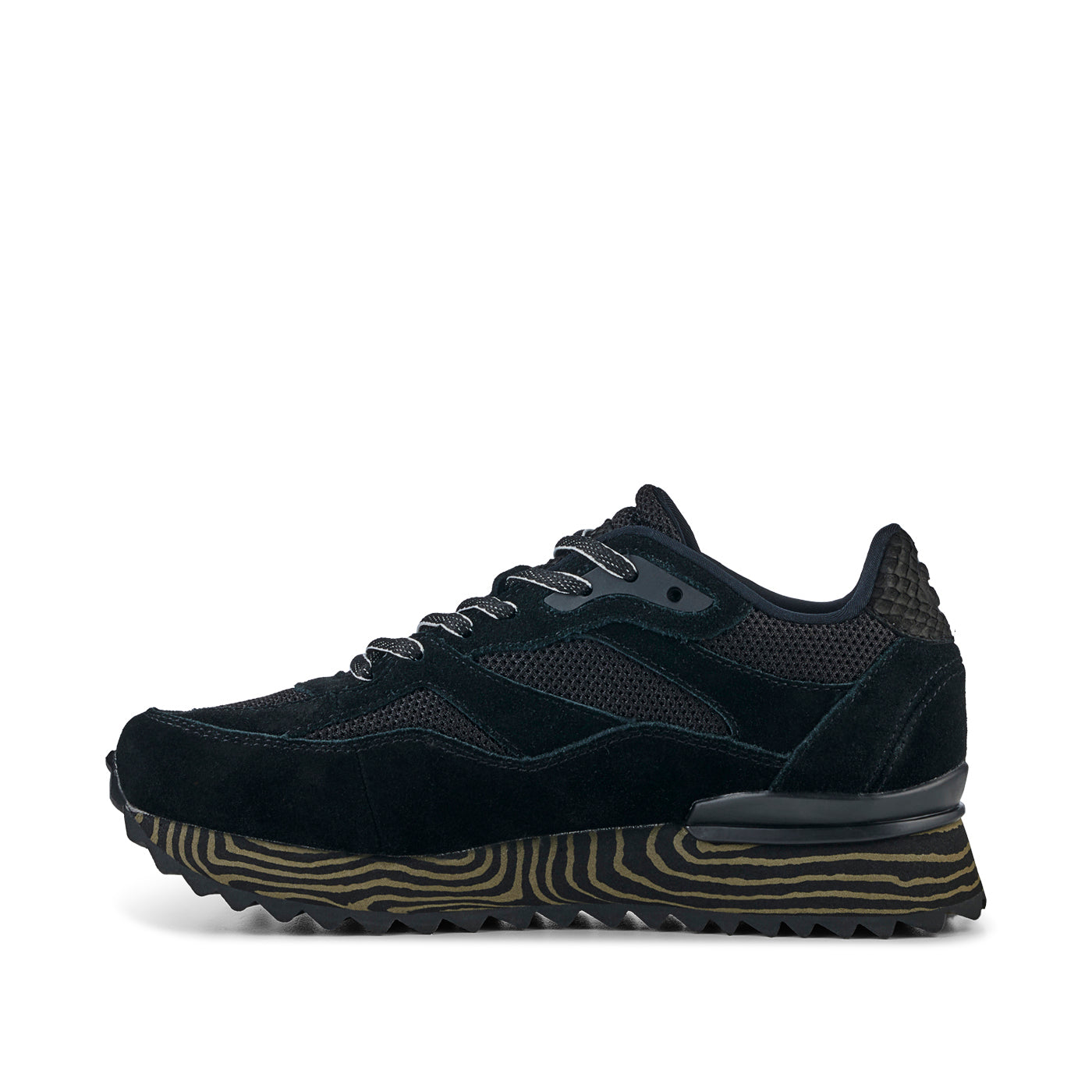 WODEN Sophie Marble Sneakers 020 Black