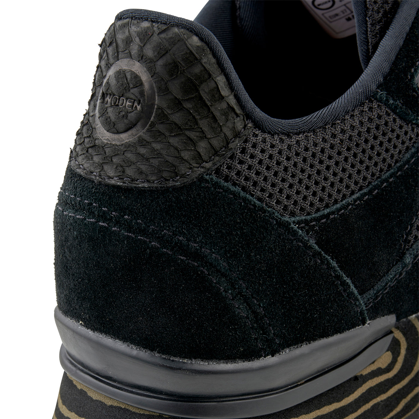 WODEN Sophie Marble Sneakers 020 Black