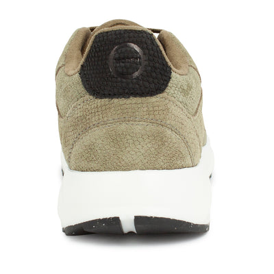 WODEN Sophie Snake Suede II Sneakers 581 Lizard Green