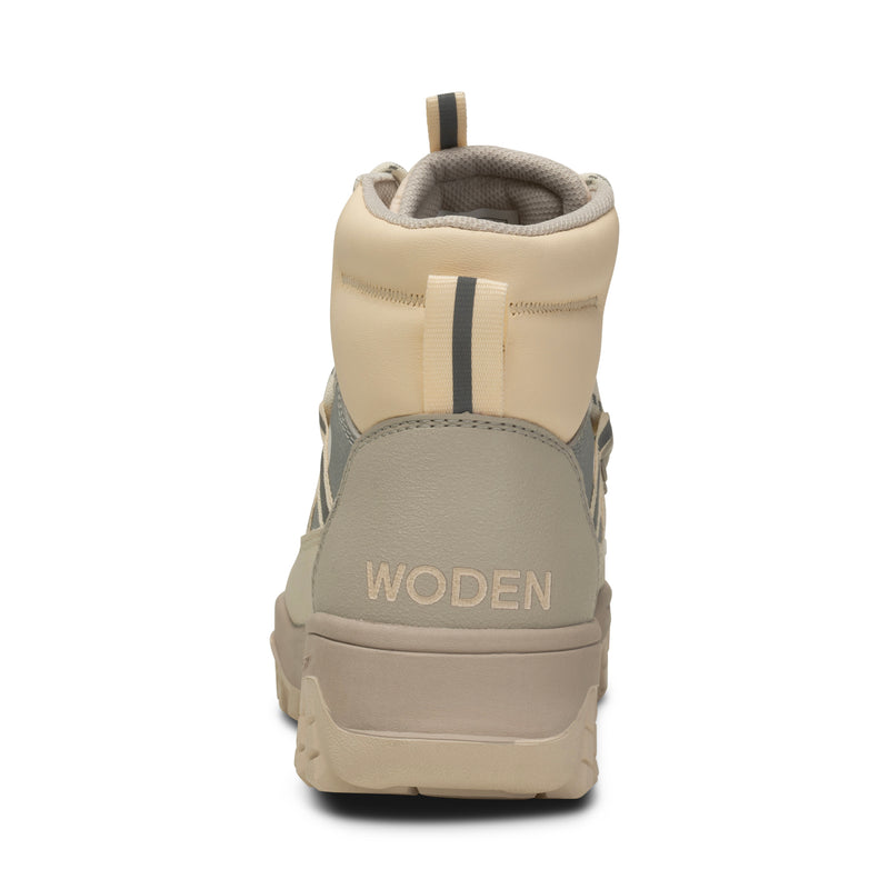 WODEN Tessa Warm Waterproof Boots 967 Ivory/Silver Lining