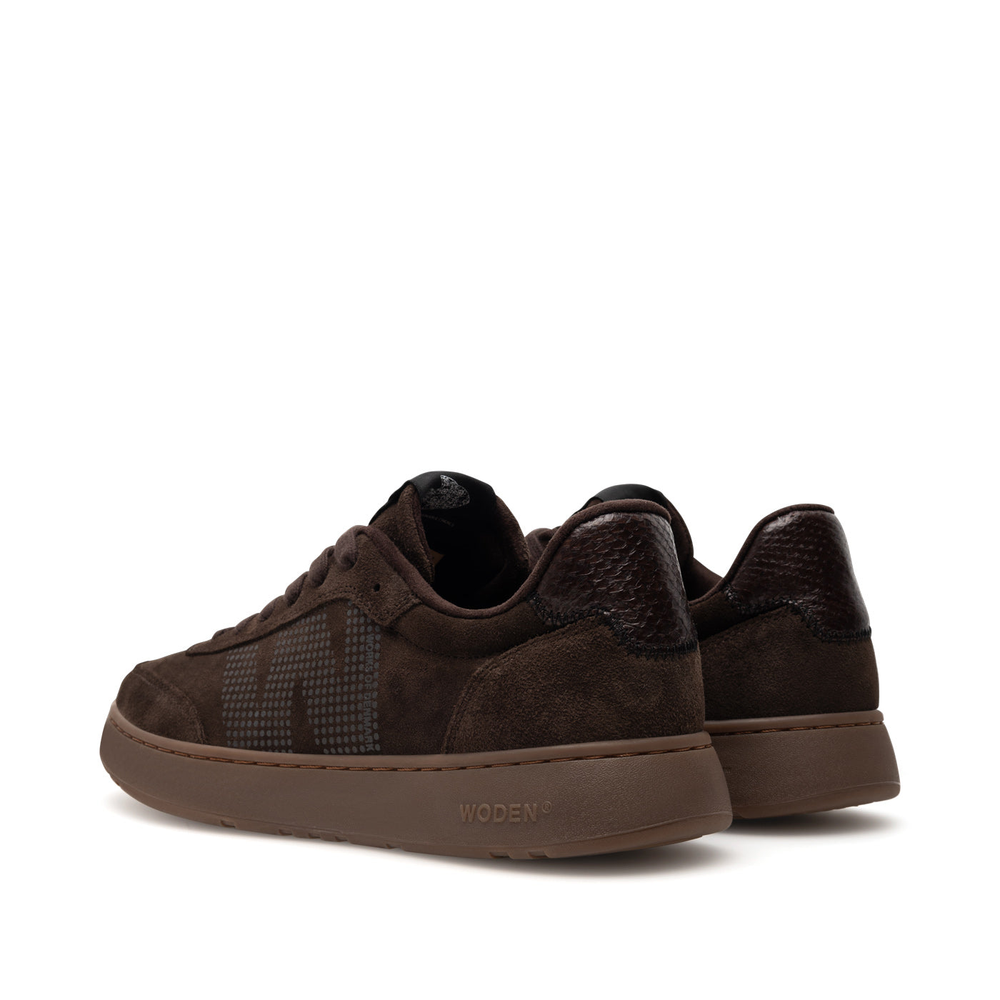 WODEN MENS Toke Sneakers 063 Chocolate