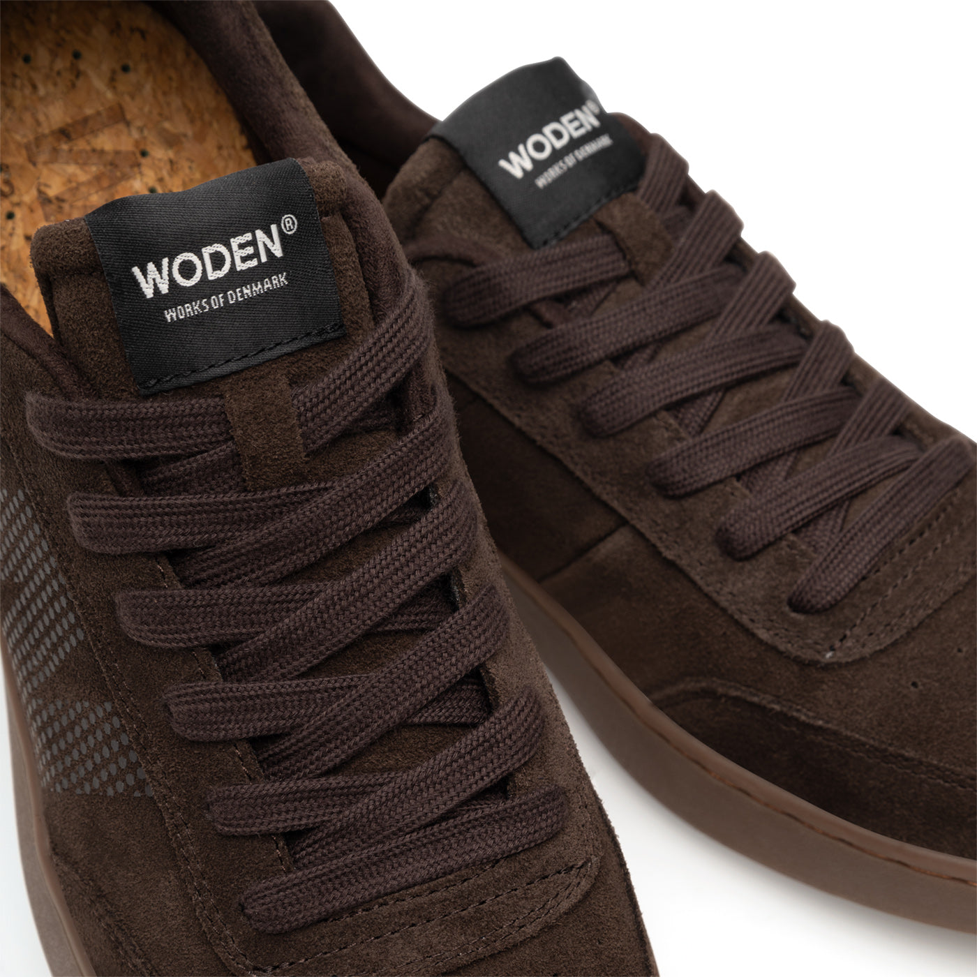 WODEN MENS Toke Sneakers 063 Chocolate
