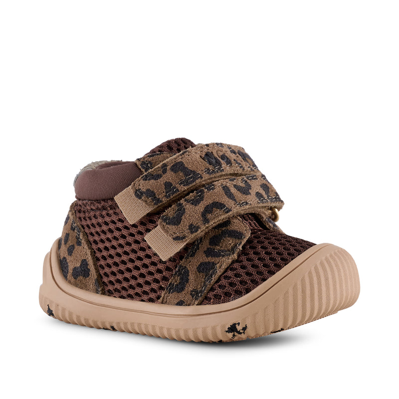 WODEN KIDS Tristan Mesh Print Prewalker 327 Leopard