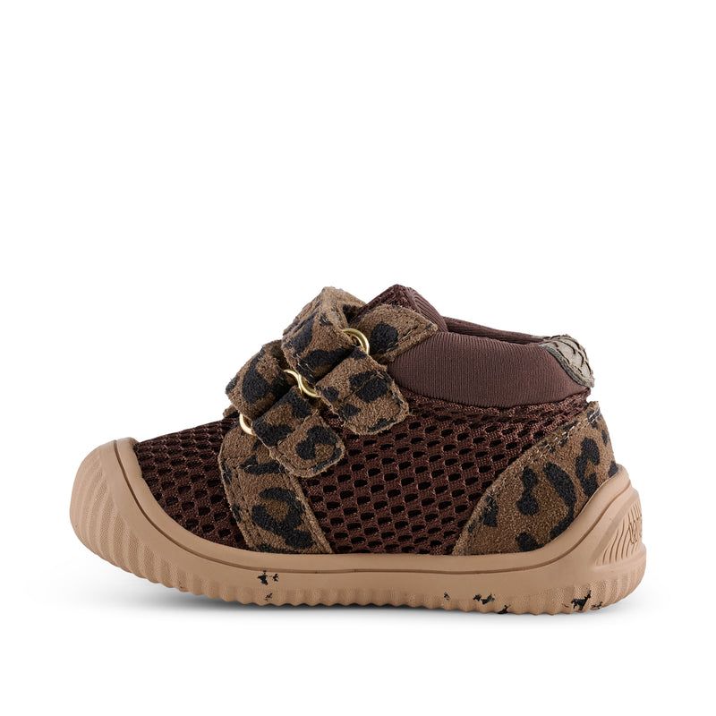 WODEN KIDS Tristan Mesh Print Prewalker 327 Leopard