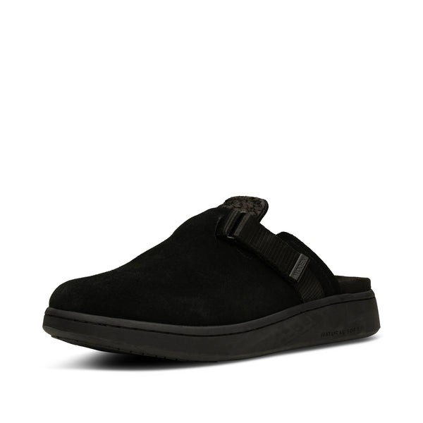 WODEN Vega Clog Suede Sandals 020 Black