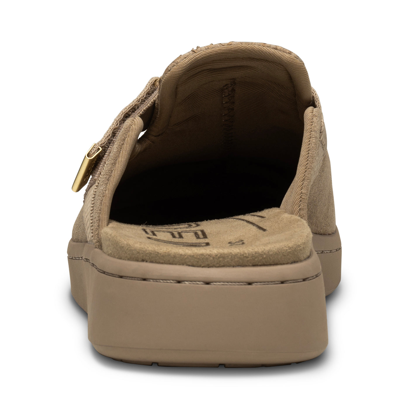 WODEN Vega Clog Suede Sandals 776 Silver Mink