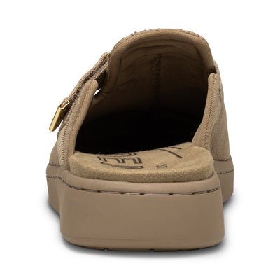 WODEN Vega Clog Suede Sandals 776 Silver Mink