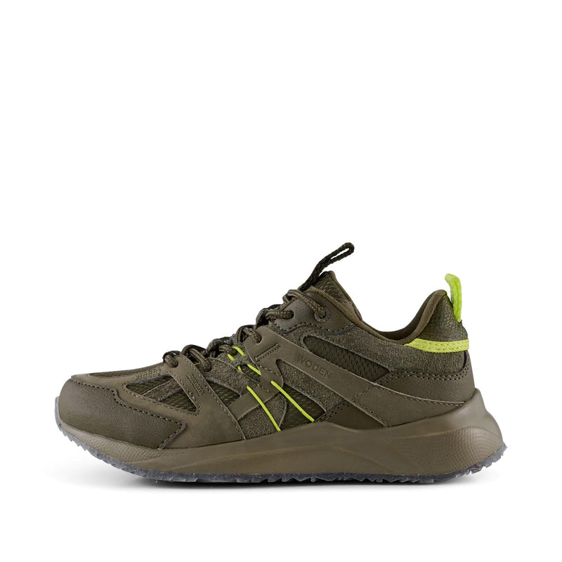 WODEN x SMUKFEST W 21 SSU UNISEX Dark Olive Koop bij WODEN