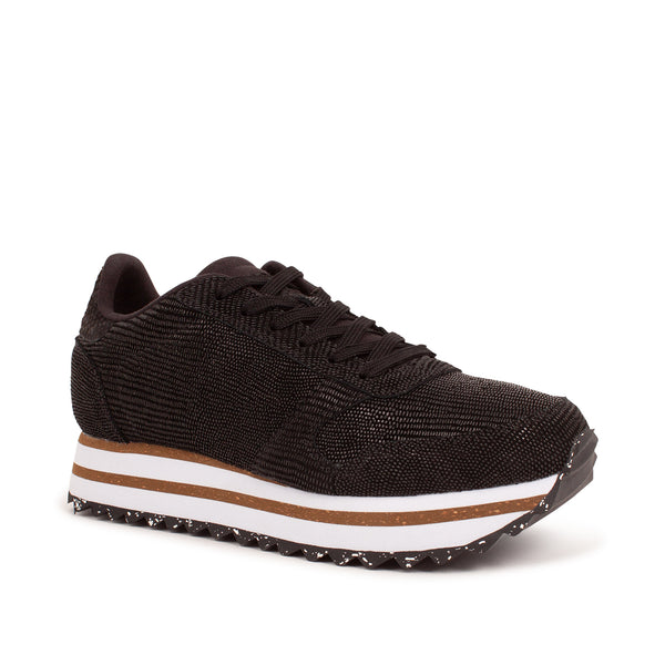 WODEN Ydun Pearl II Plateau Sneakers 020 Black