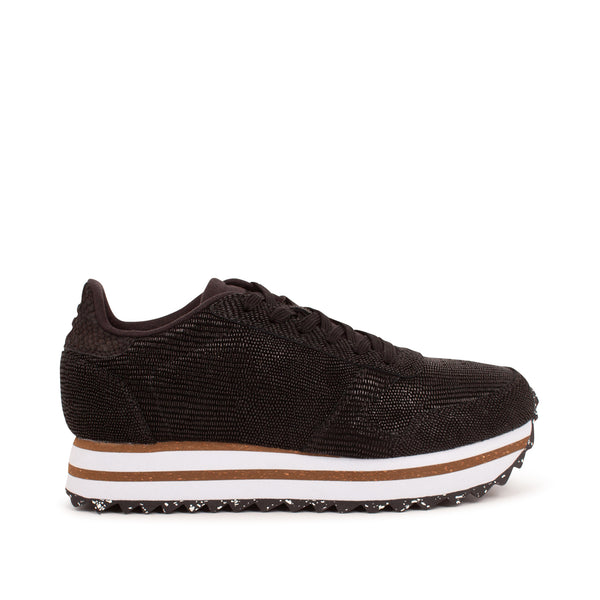 WODEN Ydun Pearl II Plateau Sneakers 020 Black