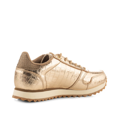 WODEN Ydun Shiny Leather Sneakers 400 Champagne