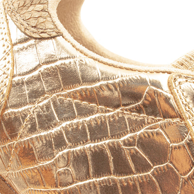 WODEN Ydun Shiny Leather Sneakers 400 Champagne