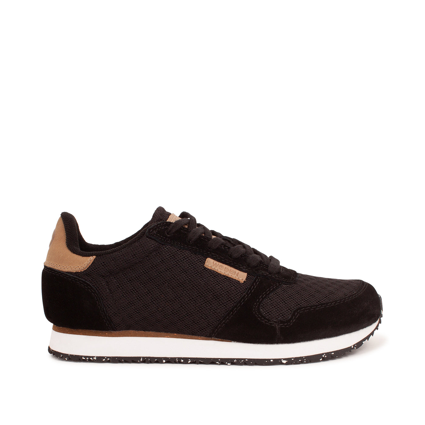 WODEN Ydun Suede Mesh Sneakers 020 Black
