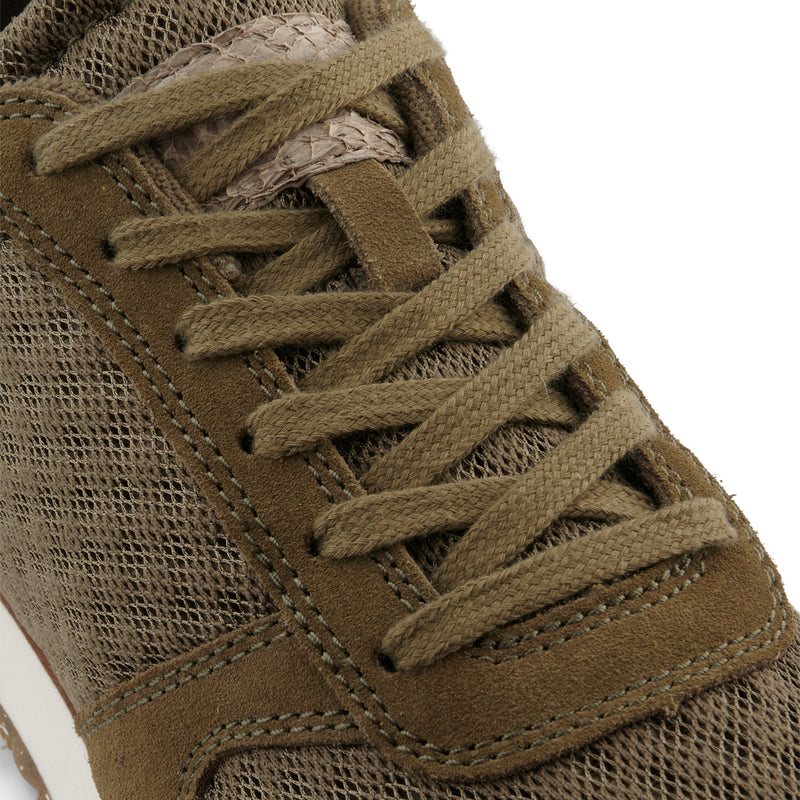 WODEN Ydun Suede Mesh II Sneakers 295 Dark Olive