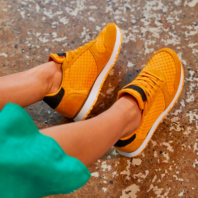 WODEN Ydun Suede Mesh II Sneakers 637 Autumn Blaze
