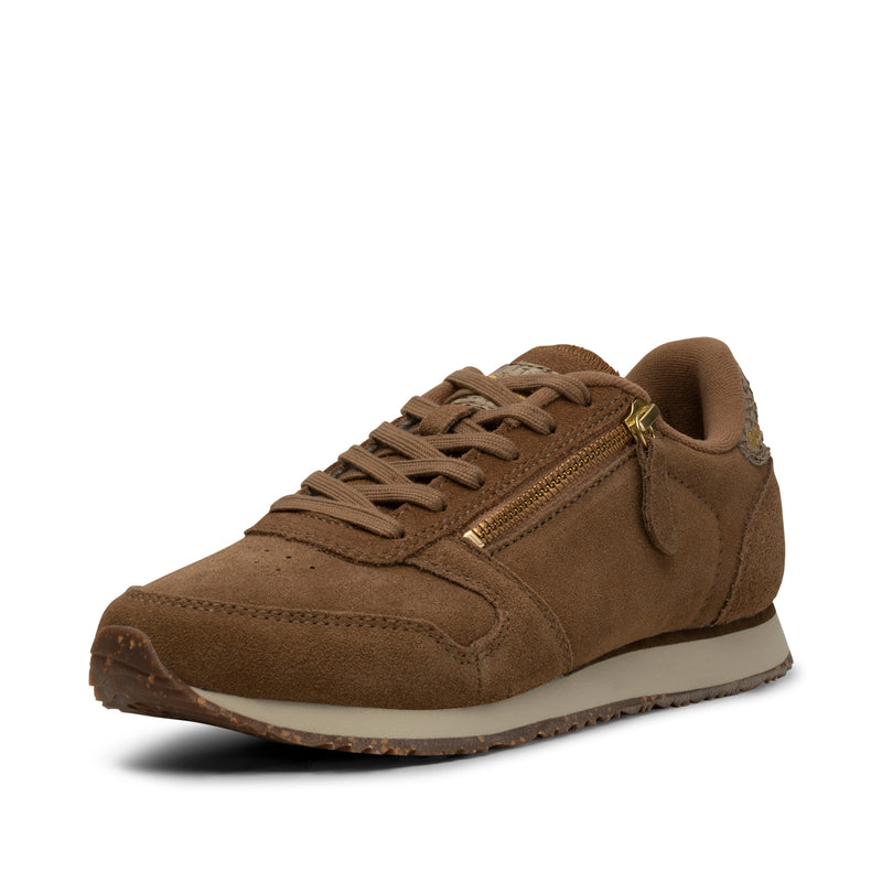 WODEN Ydun Suede Zipper Sneakers 069 Latte