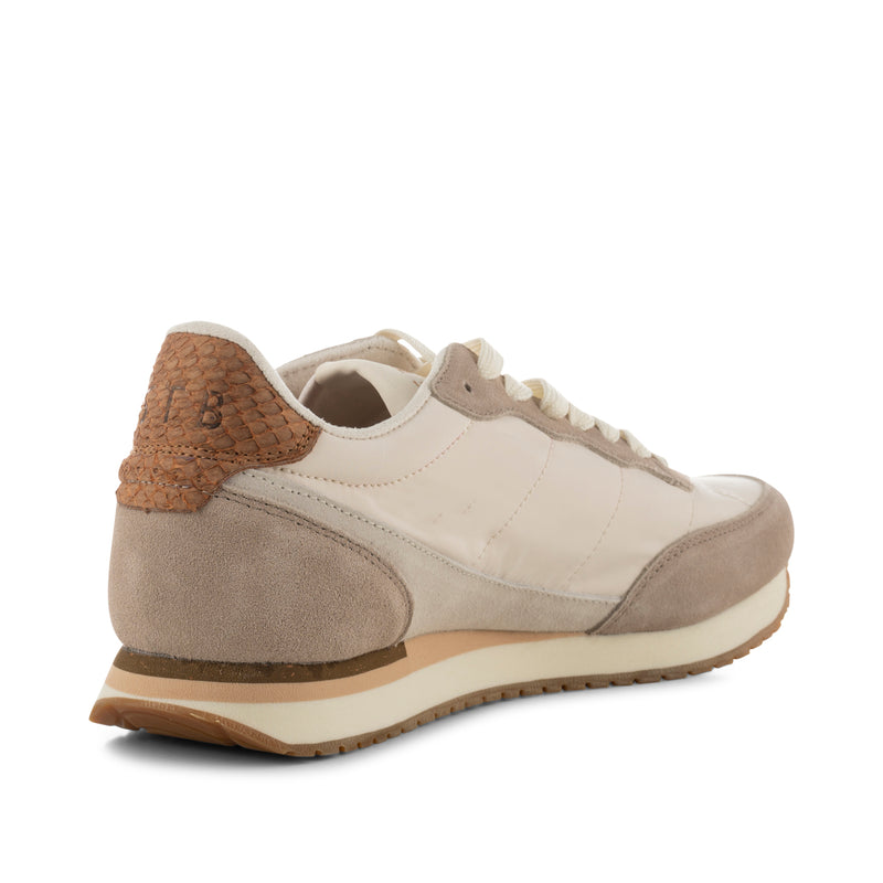 WODEN MENS Jansen retro sneaker textile Sneakers 065 Taupe