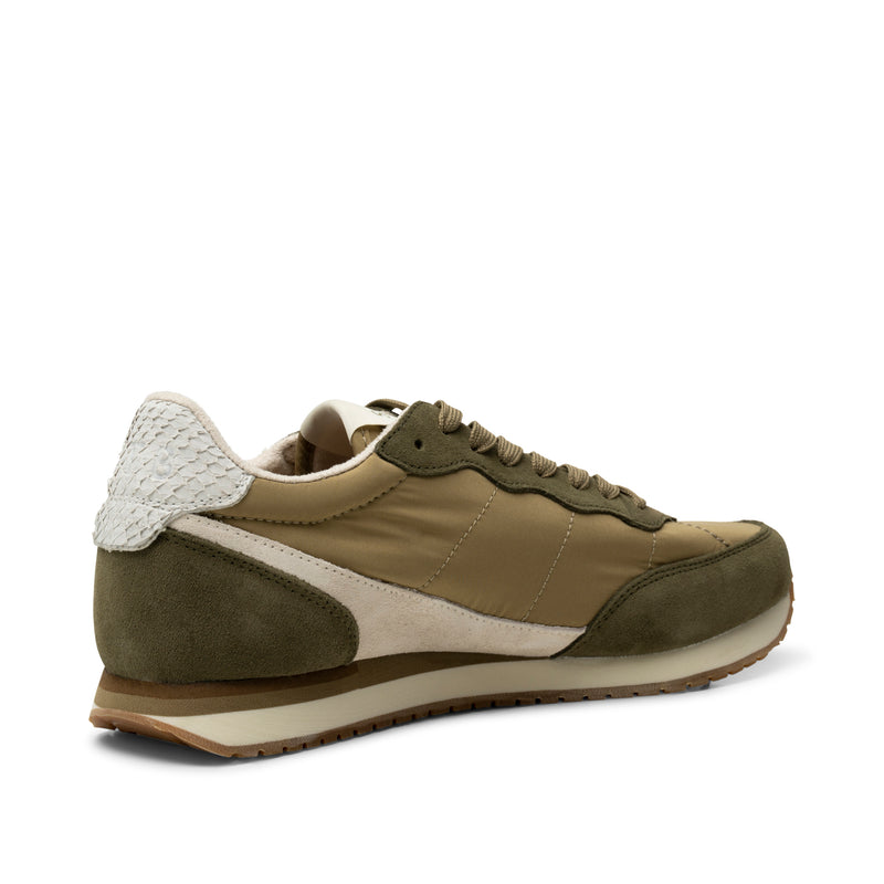 WODEN MENS Jansen retro sneaker textile Sneakers 703 Khaki