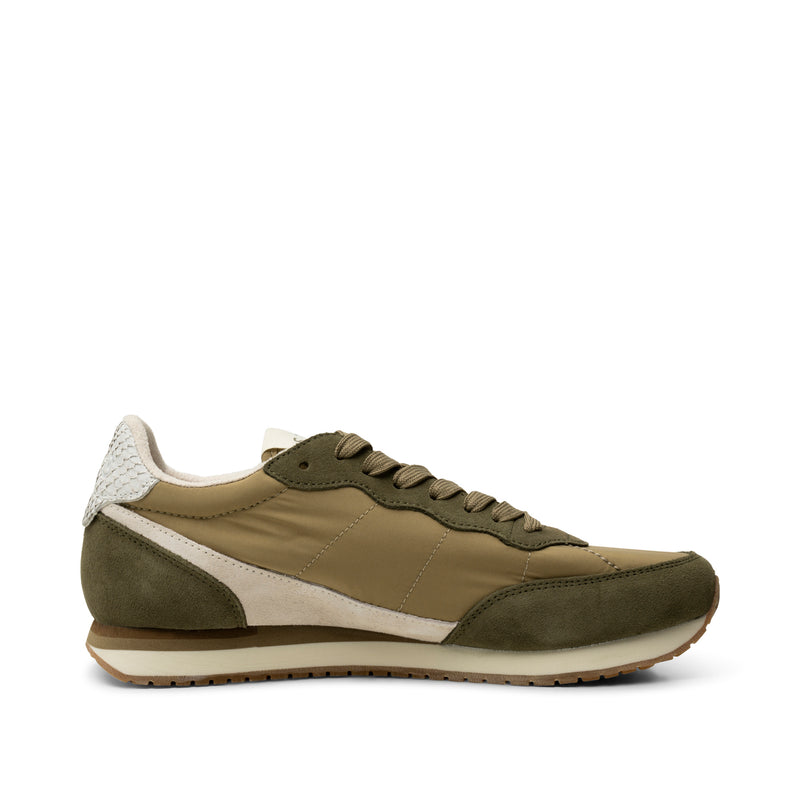 WODEN MENS Jansen retro sneaker textile Sneakers 703 Khaki