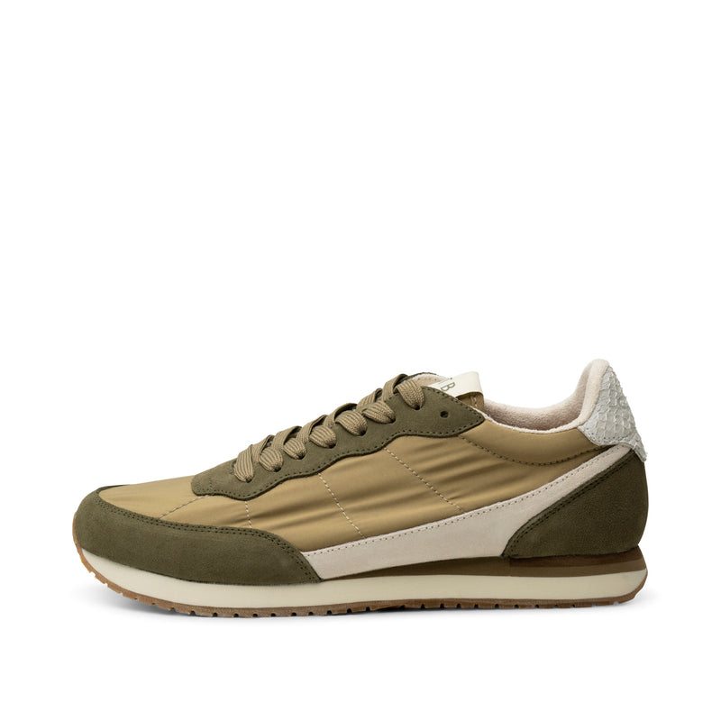 WODEN MENS Jansen retro sneaker textile Sneakers 703 Khaki