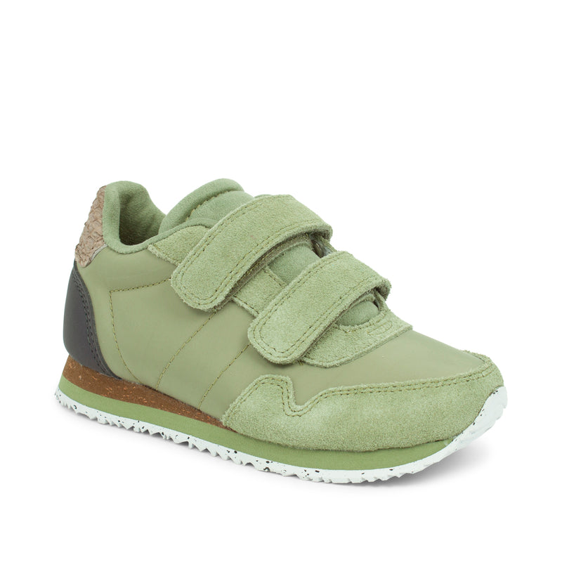 WODEN KIDS Nor Suede Sneakers 306 Dusty Olive