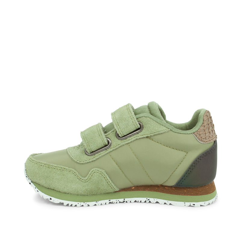 WODEN KIDS Nor Suede Sneakers 306 Dusty Olive