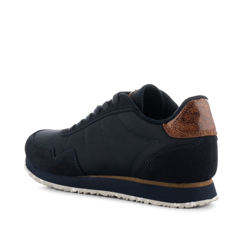 WODEN Nora III Leather Sneakers 009 Dark Navy