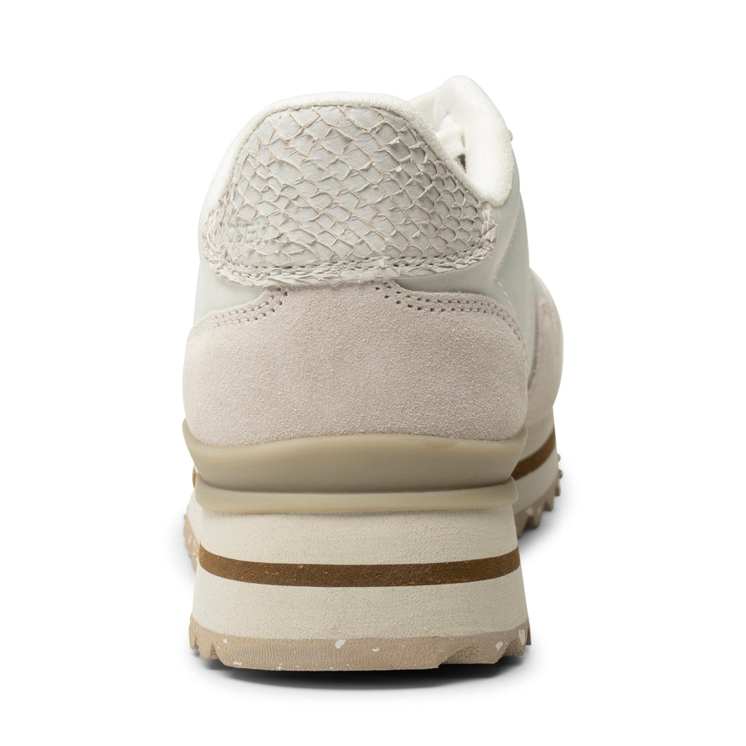 Nora III Leather Plateau Blanc de Blanc –