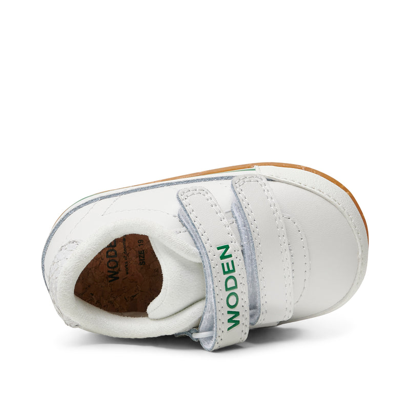 WODEN KIDS Robin Sneakers 879 White/Basil