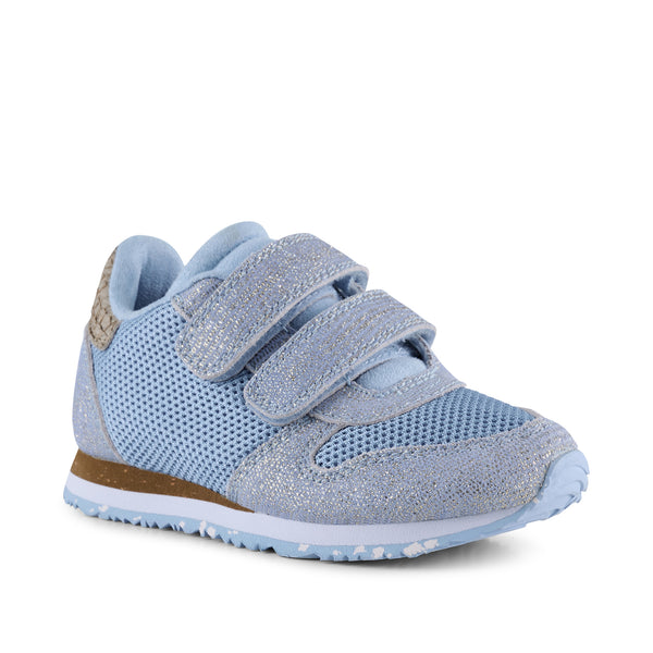 WODEN KIDS Sandra Pearl Mesh Sneakers 014 Blue skies