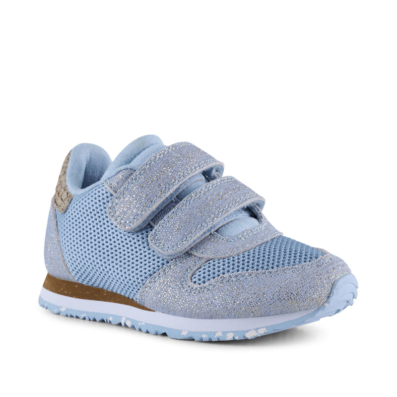 WODEN KIDS Sandra Pearl Mesh Sneakers 014 Blue skies