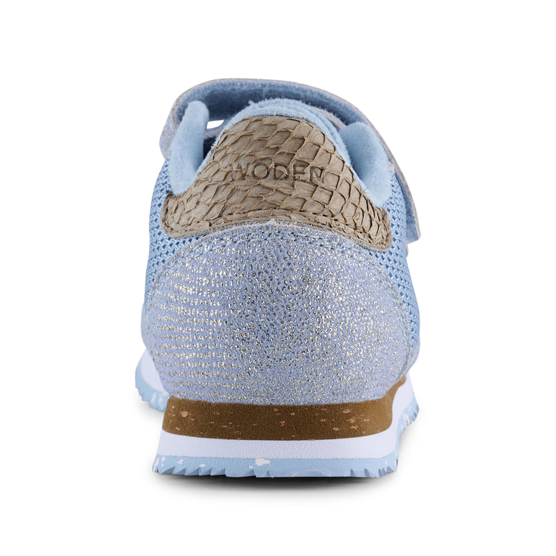 WODEN KIDS Sandra Pearl Mesh Sneakers 014 Blue skies